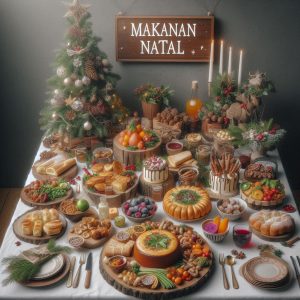 makanan saat natal